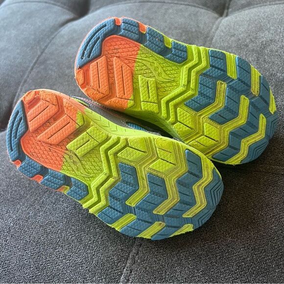 Saucony Ride 10 Toddler Multicolor Sneakers - Picture 5 of 6